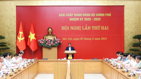 Tiến tới Đại hội Đảng bộ Chính phủ lần thứ nhất: Bám sát mục tiêu tăng trưởng kinh tế hằng năm đạt 2 con số