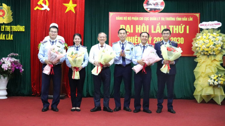 Đảng bộ bộ phận Chi cục QLTT Đắk Lắk: Đoàn kết, dân chủ, trí tuệ và đổi mới