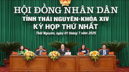 Thái Nguyên: Kỳ họp HĐND tỉnh đầu tiên trong bộ máy chính quyền mới