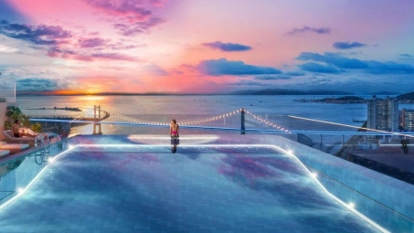 Kỳ nghỉ dưỡng trên cao từ tầng 30 Peninsula Da Nang