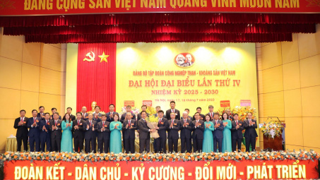 Đại hội Đại biểu Đảng bộ Tập đoàn Công nghiệp Than - Khoáng sản Việt Nam lần thứ IV, nhiệm kỳ 2025 - 2030 thành công tốt đẹp