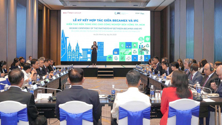 Becamex IDC (BCM) hợp tác với IFC triển khai mô hình khu công nghiệp sinh thái