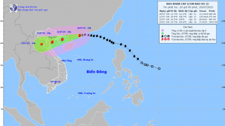 Thủ tướng yêu cầu ứng phó bão số 3 với tinh thần quyết liệt nhất, khẩn trương nhất