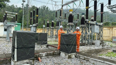 Tổng công ty Điện lực miền Bắc chủ động triển khai phương án ứng phó với bão số 3 theo phương châm “4 tại chỗ”