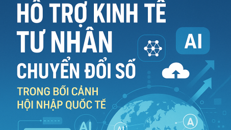 Hỗ trợ kinh tế tư nhân thực hiện chuyển đổi số trong bối cảnh hội nhập quốc tế