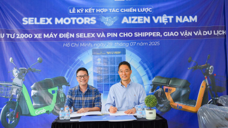 AIZEN Global hợp tác cùng Selex Motors phát triển xe máy điện tại Việt Nam và khu vực Đông Nam Á