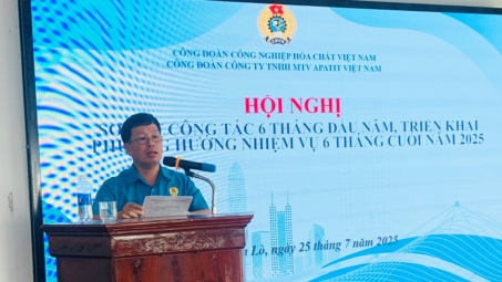 Công đoàn Công ty Apatit Việt Nam: Gắn bó, đồng hành vì người lao động