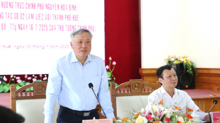 Phó Thủ tướng Thường trực Nguyễn Hòa Bình: Huế phải phát huy được các động lực tăng trưởng mới