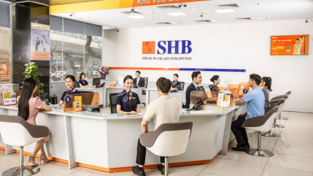SHB lãi trước thuế quý II tăng 59%, 6 tháng thực hiện 61% kế hoạch năm