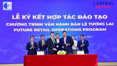 Central Retail Việt Nam và trường Cao đẳng Kinh tế Đối ngoại ký kết thỏa thuận hợp tác đào tạo nhân lực ngành bán lẻ