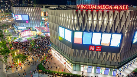 Tỷ lệ lấp đầy tăng, Vincom Retail (VRE) chuẩn bị vận hành 3 TTTM mới