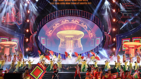 Chương trình nghệ thuật đặc biệt chào mừng thành lập tỉnh Bắc Ninh mới