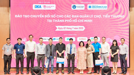 Đồng hành cùng tiểu thương số hóa chợ truyền thống trên địa bàn TP. Hồ Chí Minh