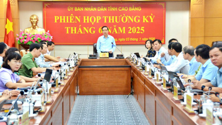 Cao Bằng thuộc nhóm các tỉnh, thành tăng trưởng 6% trở lên trong 6 tháng đầu năm