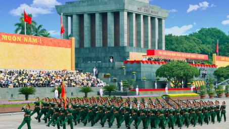 Lộ trình chính thức Lễ diễu binh, diễu hành Quốc khánh 2/9 tại Hà Nội