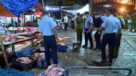 Hà Nội: Triệt phá đường dây giết mổ, tiêu thụ thịt lợn nhiễm bệnh quy mô lớn