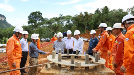 Lan tỏa tinh thần mạch 3 trên công trường thi công đường dây 500kV Lào Cai - Vĩnh Yên