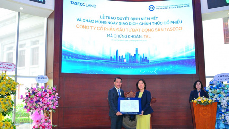 Báo lãi tăng vọt, vốn hoá thị trường của Taseco Land (TAL) tăng 20%