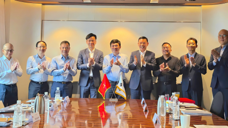 Vinacomin làm việc với Tập đoàn Daejoo KC tại Hàn Quốc