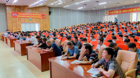 Than Thống Nhất: Hơn 600 lao động tham gia khóa huấn luyện an toàn vệ sinh lao động