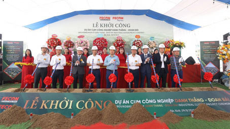 Tập đoàn FECON (FCN): Khởi công cụm công nghiệp nghìn tỷ đồng, xúc tiến loạt dự án “khủng”