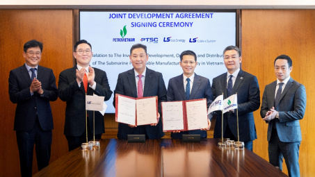 PTSC và LSEE chính thức ký kết Thỏa thuận Hợp tác chiến lược phát triển nhà máy sản xuất cáp ngầm cao thế tại Việt Nam