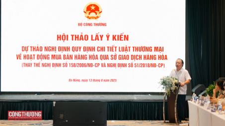 Bộ Công Thương: Hoàn thiện khung pháp lý cho hoạt động giao dịch hàng hóa và xây dựng Trung tâm tài chính quốc tế