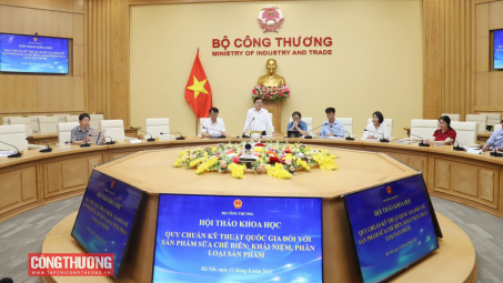 Bộ Công Thương tổ chức hội thảo khoa học về Quy chuẩn kỹ thuật quốc gia đối với sản phẩm sữa chế biến