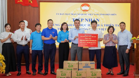 Tập đoàn Hóa chất Việt Nam ủng hộ Sơn La, Điện Biên khắc phục hậu quả thiên tai