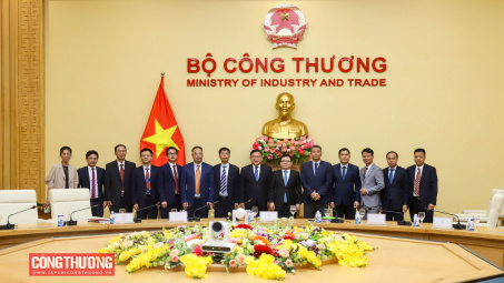 Thiết lập cơ chế tăng cường hợp tác giữa Bộ Công Thương và tỉnh An Huy (Trung Quốc) trong lĩnh vực công nghiệp