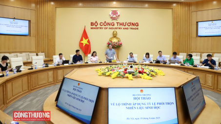 Bộ Công Thương lấy ý kiến về lộ trình áp dụng tỷ lệ phối trộn nhiên liệu sinh học