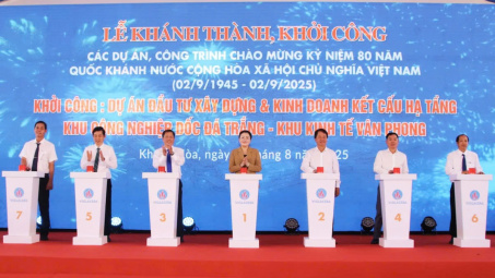 Khánh Hòa: Khởi công Khu công nghiệp Dốc Đá Trắng hơn 1.800 tỷ đồng