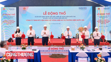 Động thổ Dự án Trung tâm điều khiển hệ thống điện quốc gia và điều khiển hệ thống điện miền Bắc