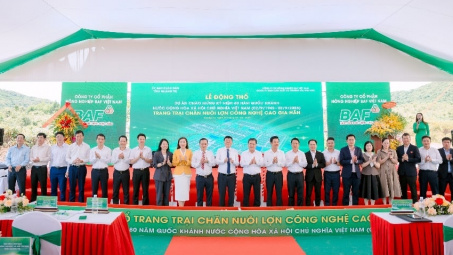 BAF Việt Nam (BAF) khởi công tổ hợp chăn nuôi hiện đại hàng đầu Việt Nam
