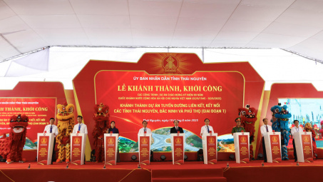 Thái Nguyên: Mở rộng triển khai các dự án giao thông, tạo đòn bẩy thu hút đầu tư