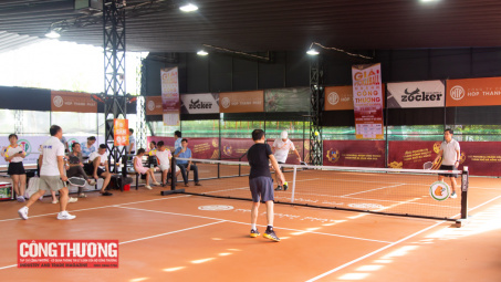 Sôi nổi Giải pickleball ngành Công Thương thành phố Đà Nẵng