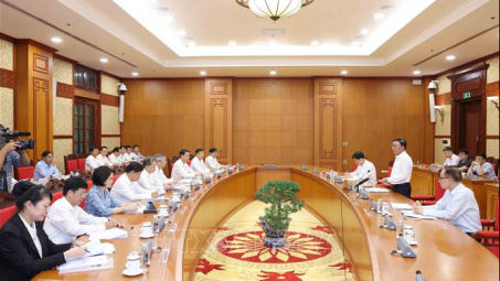 Kết luận của Bộ Chính trị, Ban Bí thư: Tăng cường lãnh đạo, chỉ đạo công tác tổ chức đại hội đảng bộ các cấp