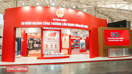 Có gì tại Triển lãm 80 năm Ngành Công Thương lớn mạnh cùng đất nước?