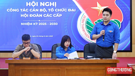 Đoàn thanh niên Bộ Công Thương tập huấn công tác cán bộ, tổ chức Đại hội Đoàn các cấp, nhiệm kỳ 2025 - 2030