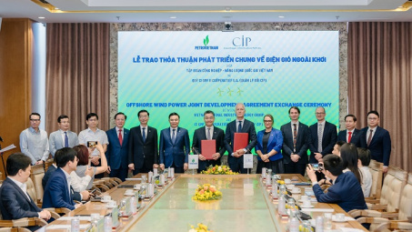 Petrovietnam và Copenhagen Infrastructure Partners ký thỏa thuận phát triển điện gió ngoài khơi