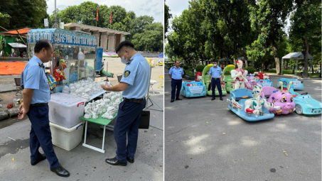 Nỗ lực của Đội Quản lý thị trường số 5 trong cao điểm bảo đảm an toàn thực phẩm và văn minh thương mại