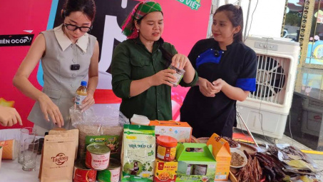 Cao Bằng tăng cường quảng bá sản phẩm OCOP: Từ điểm giới thiệu địa phương đến thị trường quốc tế