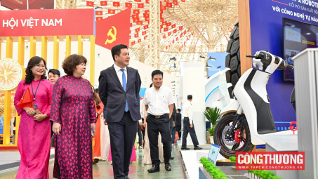 Bộ trưởng Nguyễn Hồng Diên đánh giá cao công tác chuẩn bị triển lãm thành tựu ngành Công Thương