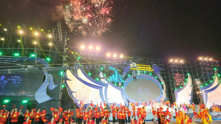 Bắc Ninh thắp sáng bầu trời Quốc khánh với 2.000 quả pháo hoa tầm cao