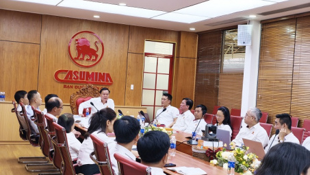 Casumina sơ kết 6 tháng đầu năm 2025: Tăng trưởng tích cực, thúc đẩy chuyển đổi số toàn diện