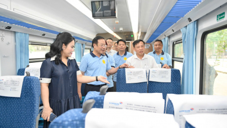 Khai trương đoàn tàu khách chất lượng cao tuyến Hà Nội - Đồng Hới từ tháng 8/2025