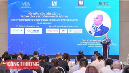 Thúc đẩy xúc tiến đầu tư trong lĩnh vực công nghiệp hỗ trợ