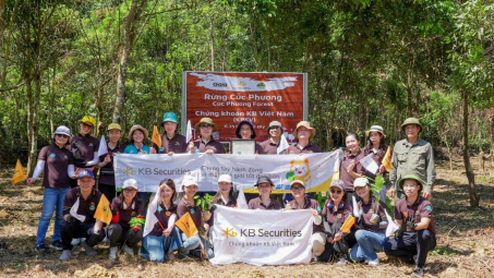 Chứng khoán KB Việt Nam (KBSV) và chiến dịch đầu tư vào tương lai xanh Việt Nam