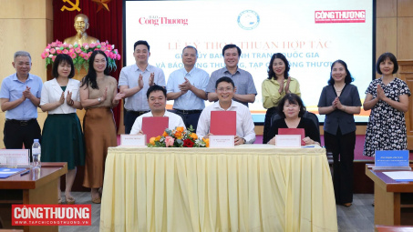 Ủy ban Cạnh tranh Quốc gia ký hợp tác chiến lược với Báo Công Thương và Tạp chí Công Thương