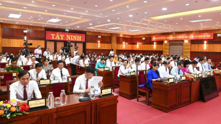 Kỳ họp thứ 2, HĐND tỉnh Tây Ninh khóa X: Thông qua nhiều nội dung quan trọng về phát triển Kinh tế - Xã hội